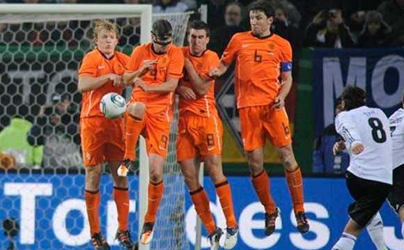Holland v Tyskland Euro 2012