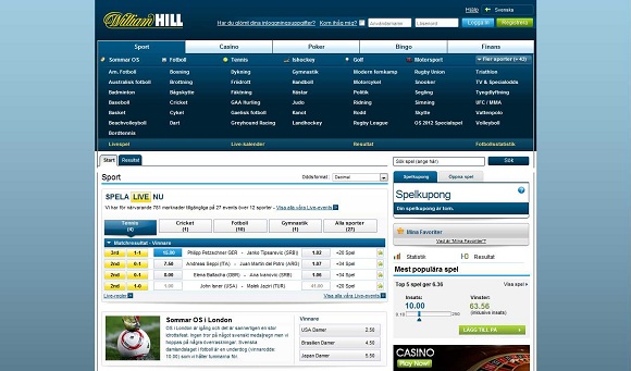 William Hill Sportsajter